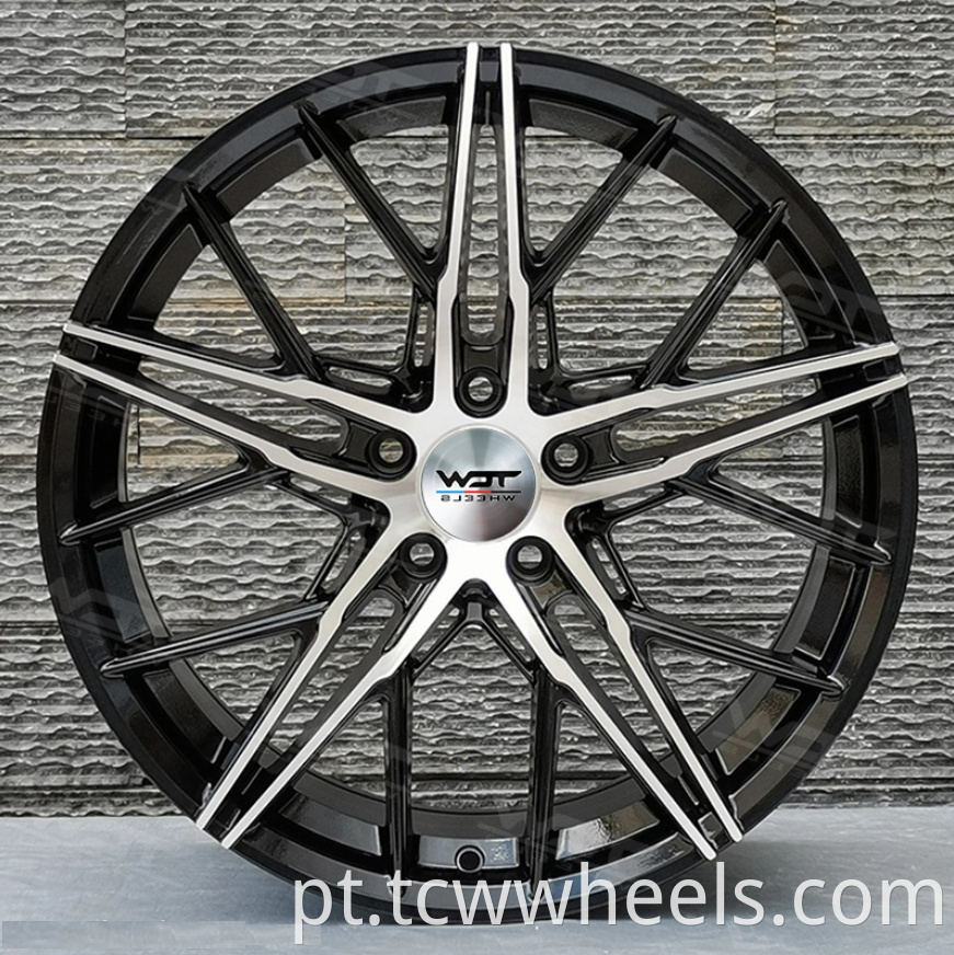 Alloy car wheels with less loss
